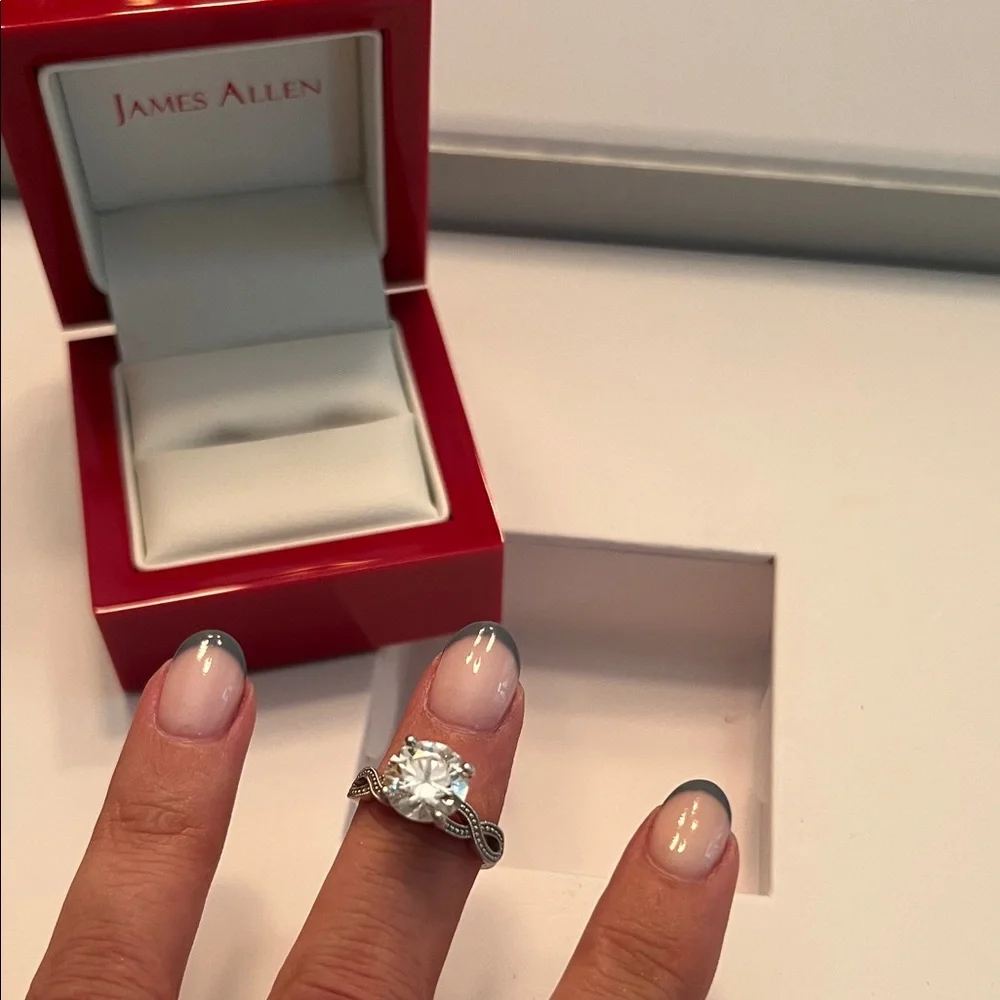 3-carat Diamond Engagement Ring - Picture 5 of 12